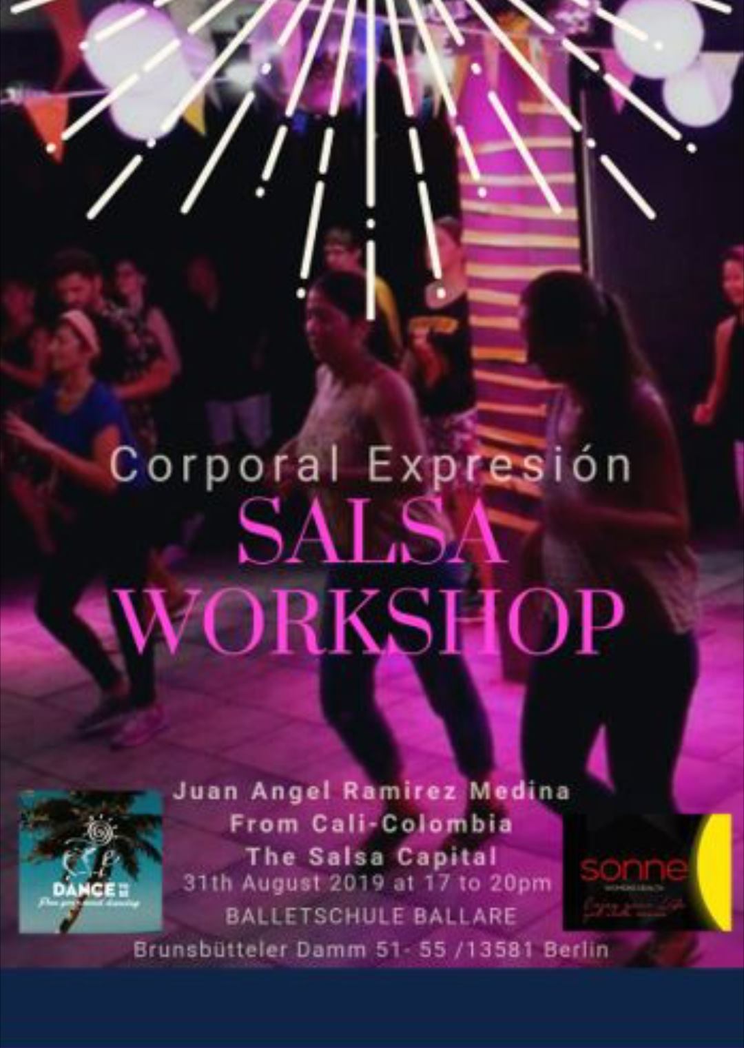 Corporal Expression and Salsa Caleña Workshop