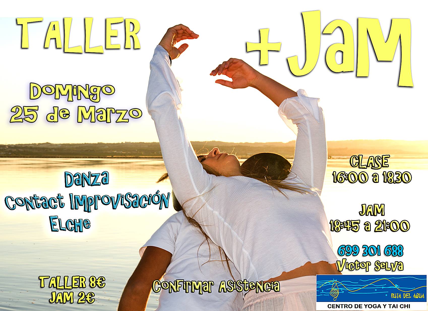 Taller Danza Contact Improvisación + Jam