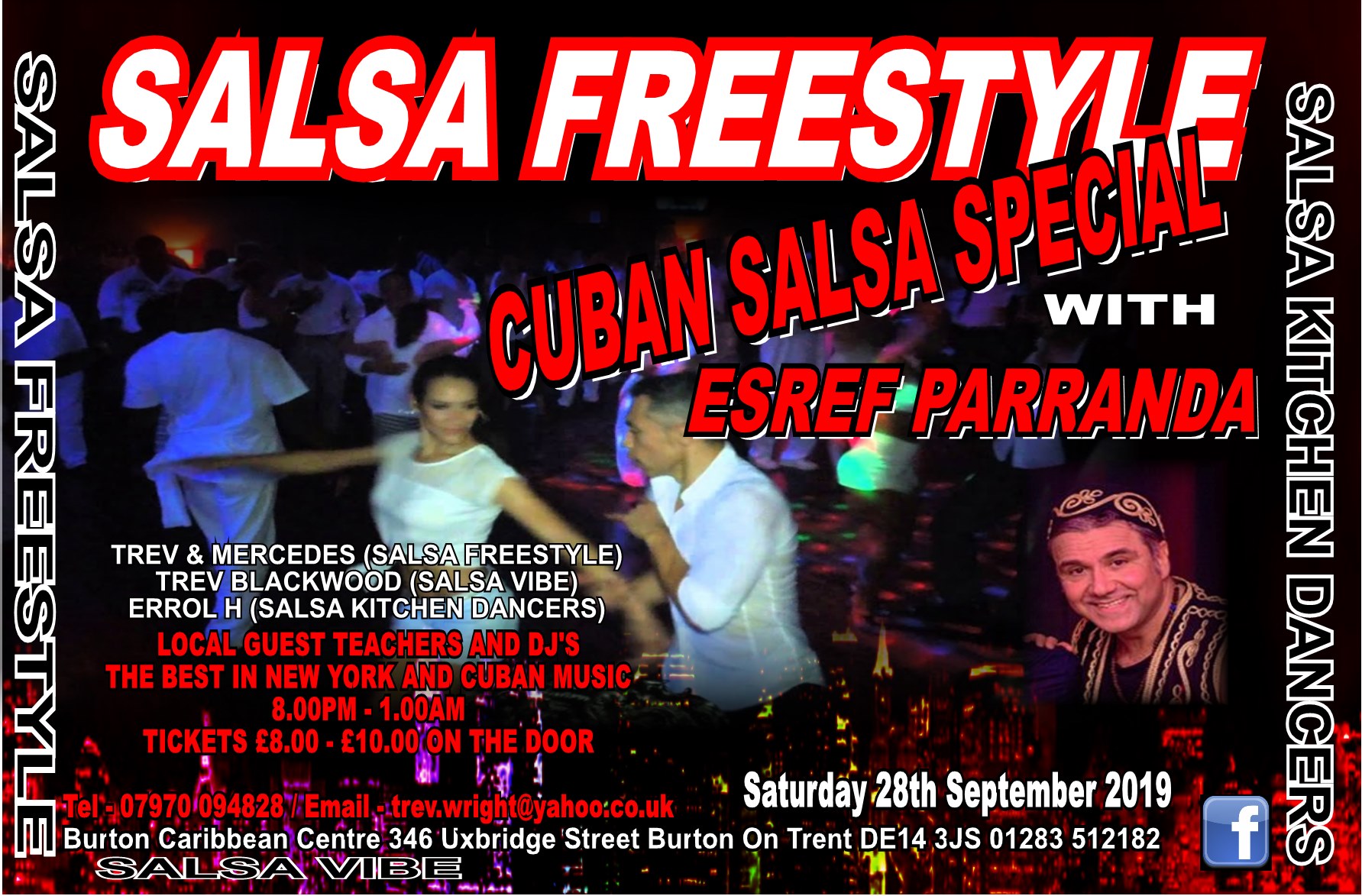 Salsa Freestyle Cuban Salsa Special with **Esref Parranda Ulas**