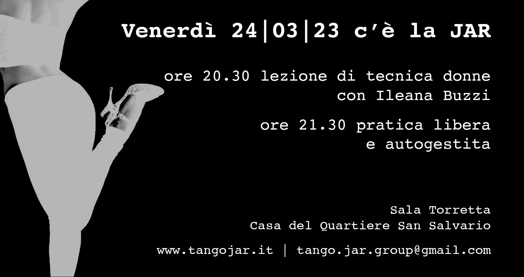 La "JAR" pratica libera + tecnica donne