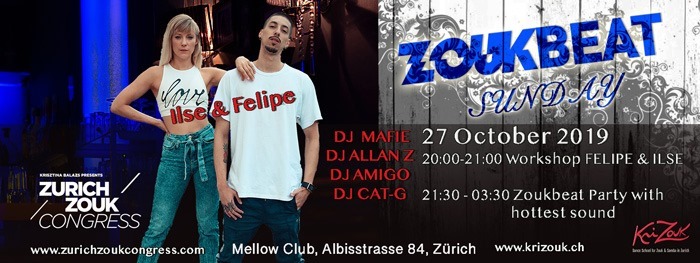 Sunday Party & Workshop with Felipe & Ilse