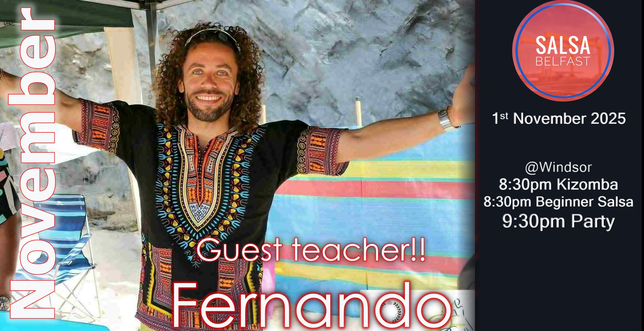 Windsor Salsa & Kizomba Party (Nov 2025) ft Fernando