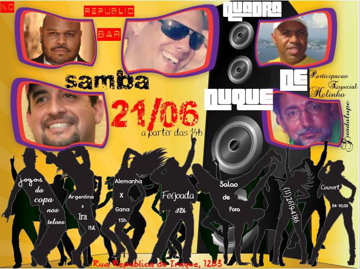 Quadra de Duque - Feijoada e Samba - 21-06