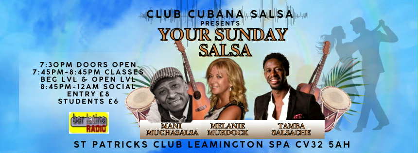 FIESTA DE BAILE CUBANA Y BACHATA