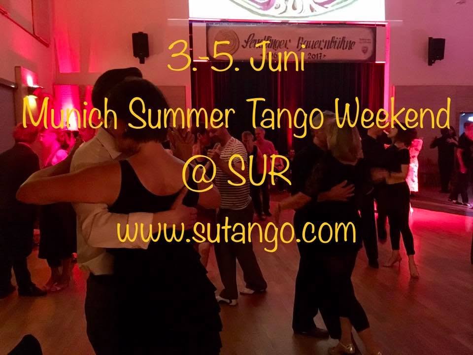 Munich Summer Tango Weekend at SUR Pentecost edition