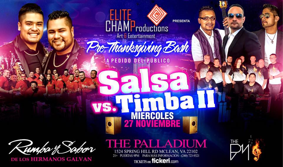 Salsa VS Timba II: Pre-Thanksgiving Bash