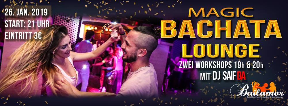Bachata-MAGIC + Workshops mit DJ SAIF DA