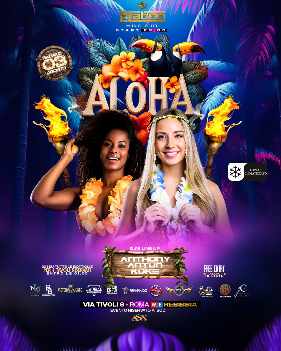 ALHOA HAWAIIAN PARTY 🍀 ROMA