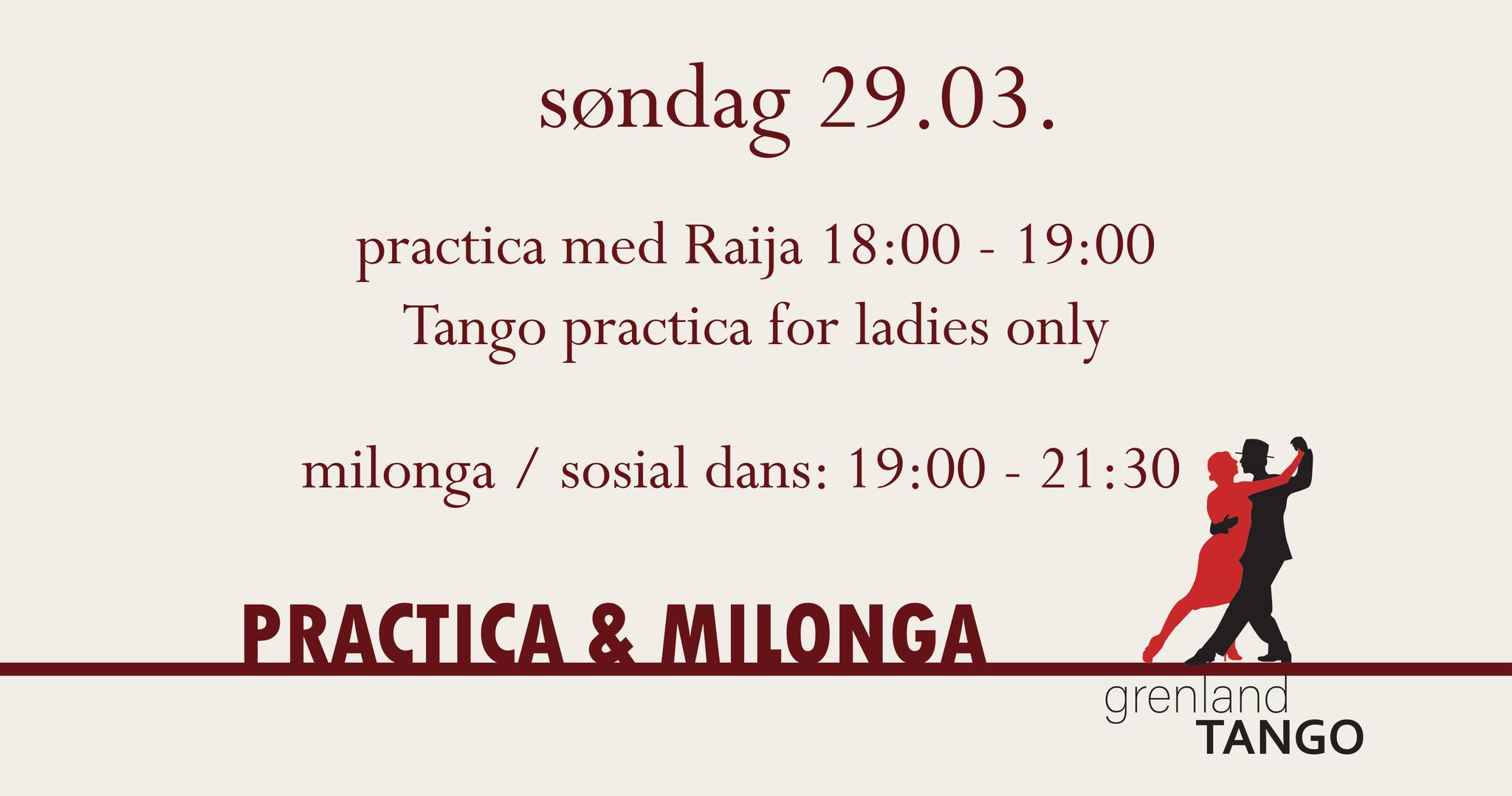 Practica og milonga 29.03.