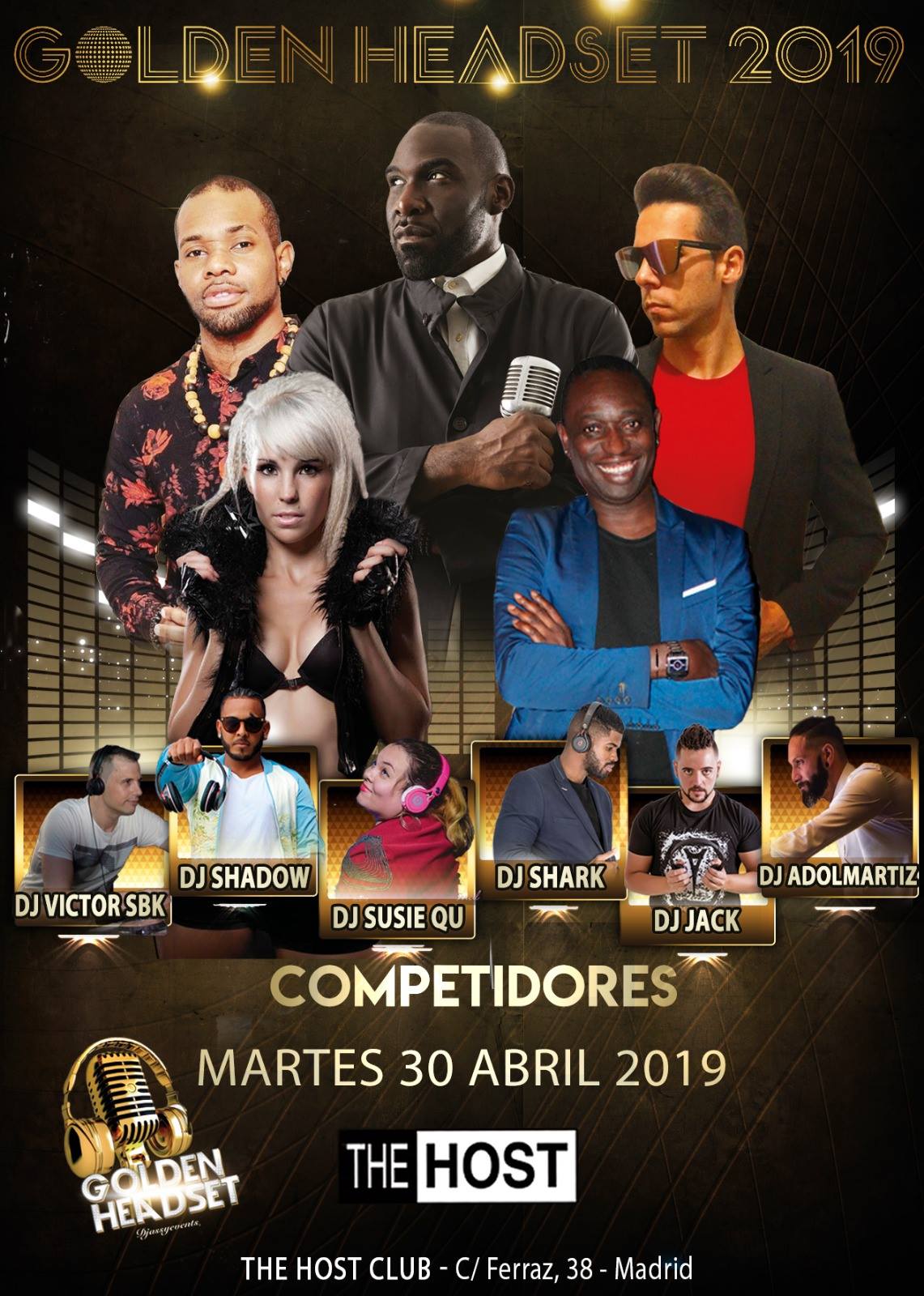 ★1ª semifinal de Golden Headset 2019 & Sara López en The Host★