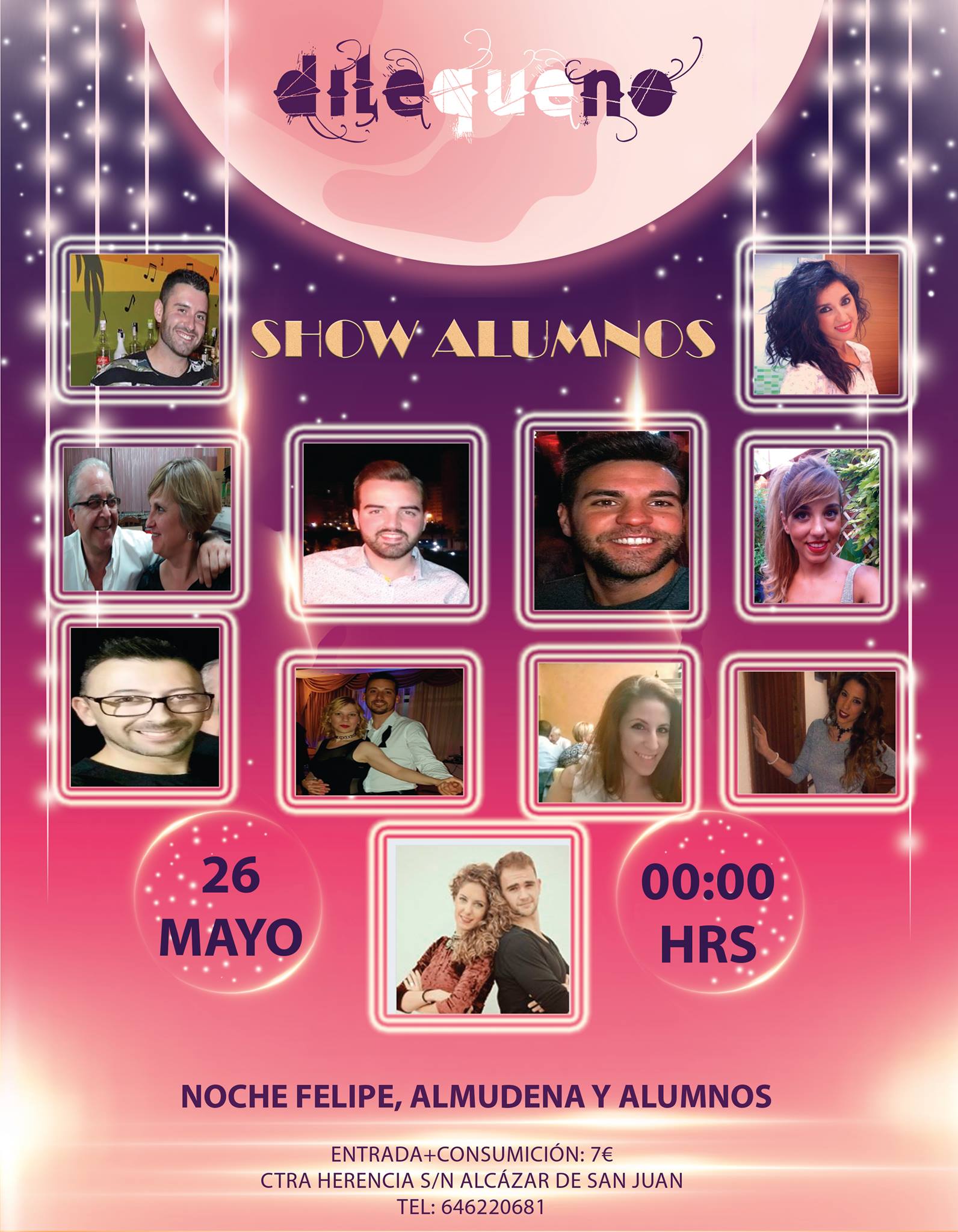 Fiesta DqN SHOW Alumnos Felipe Y Almudena