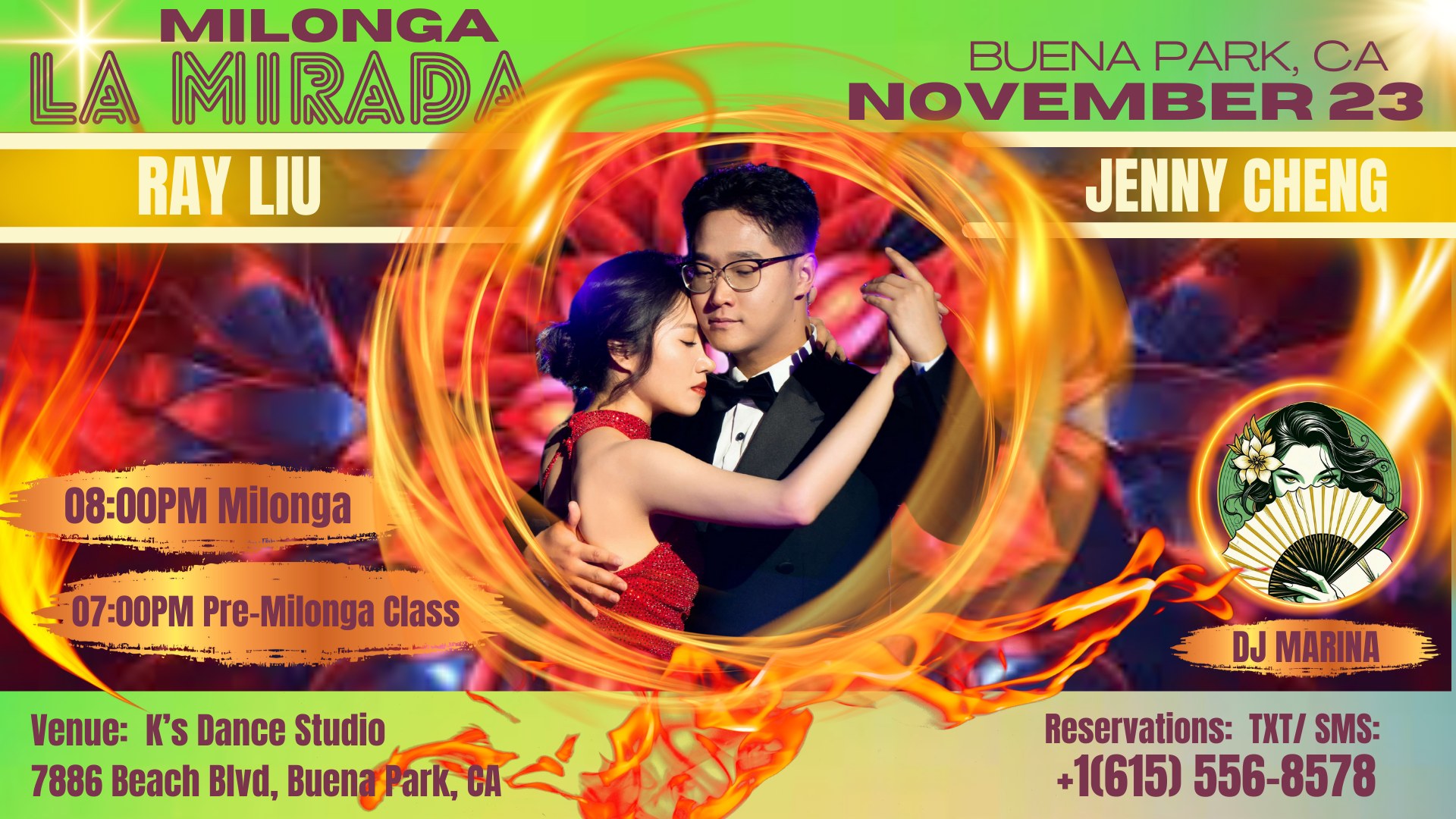 Milonga La Mirada 🔥 Candela de Tango 🔥 Ray Liu & Jenny Cheng.