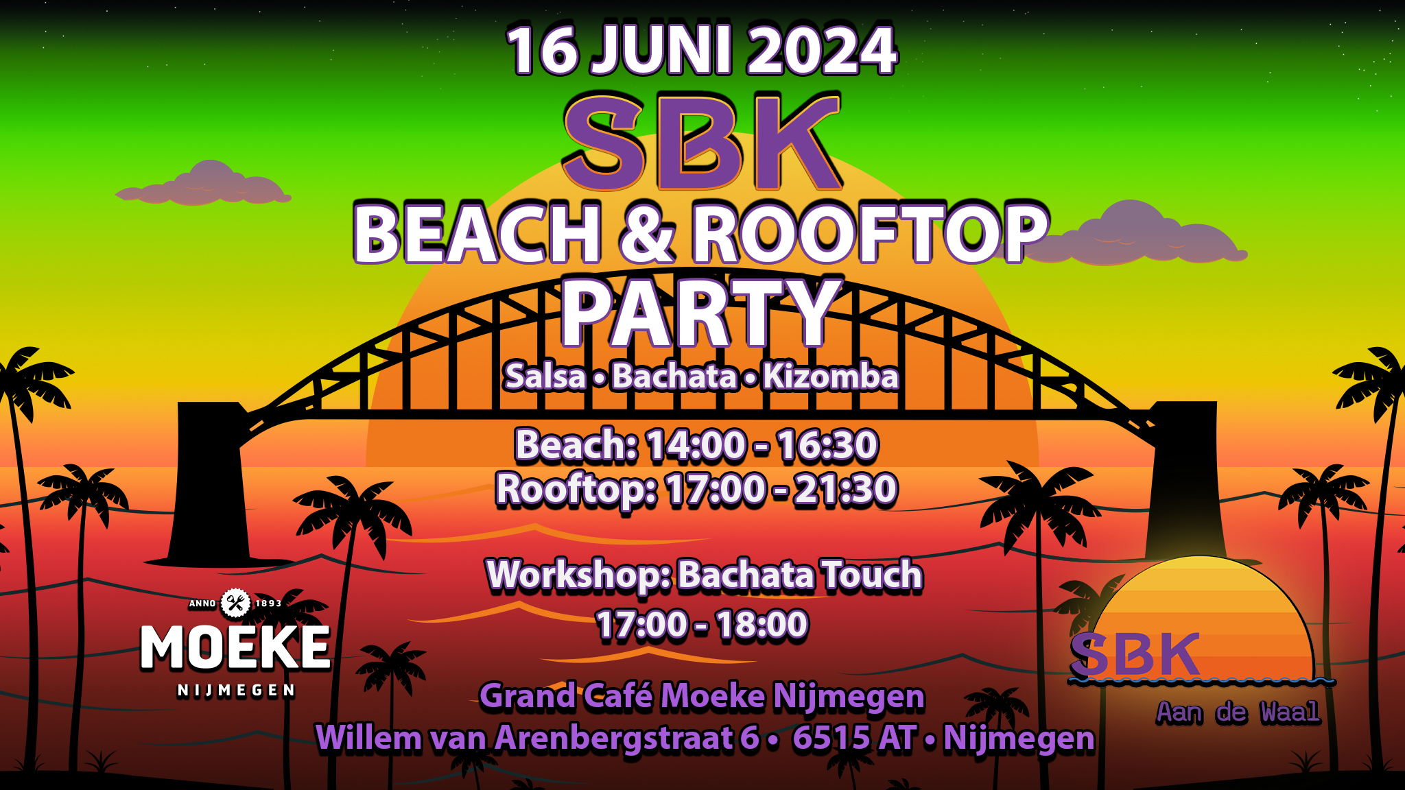 SBK Rooftop Party Incl. Dominican Bachata Workshop