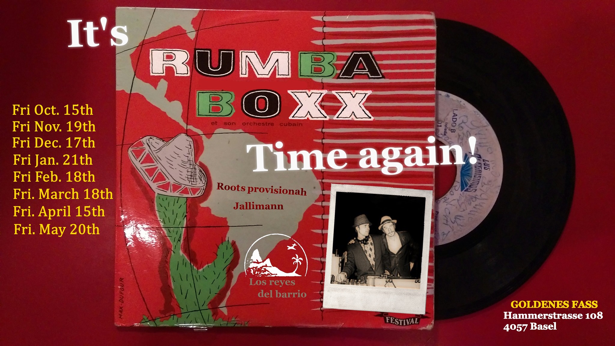 RUMBA BOXX - Calypso Time! w Jallimann & Rootspro