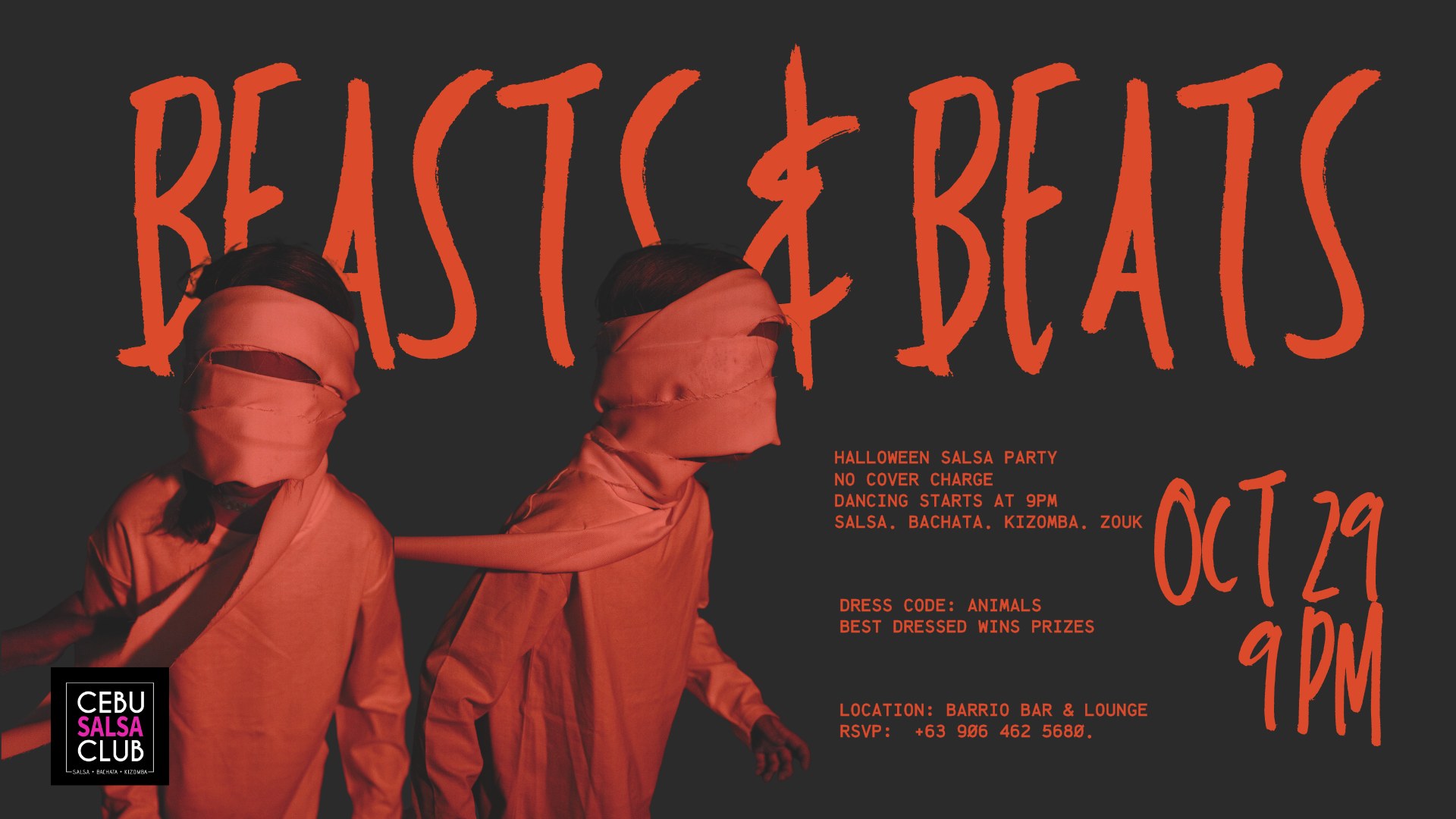 Beasts and Beats: Halloween Salsa Party
