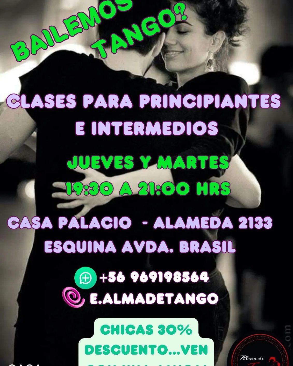 Clases de Tango Escuela Alma de Tango