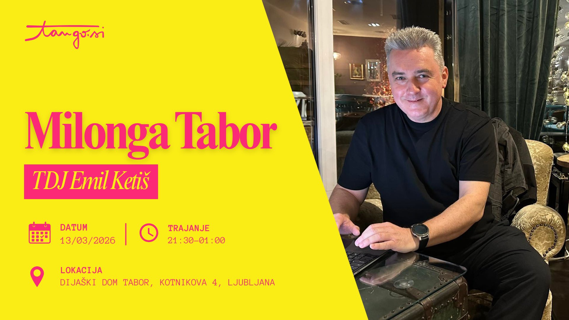 Milonga Tabor: TDJ Emil Ketiš
