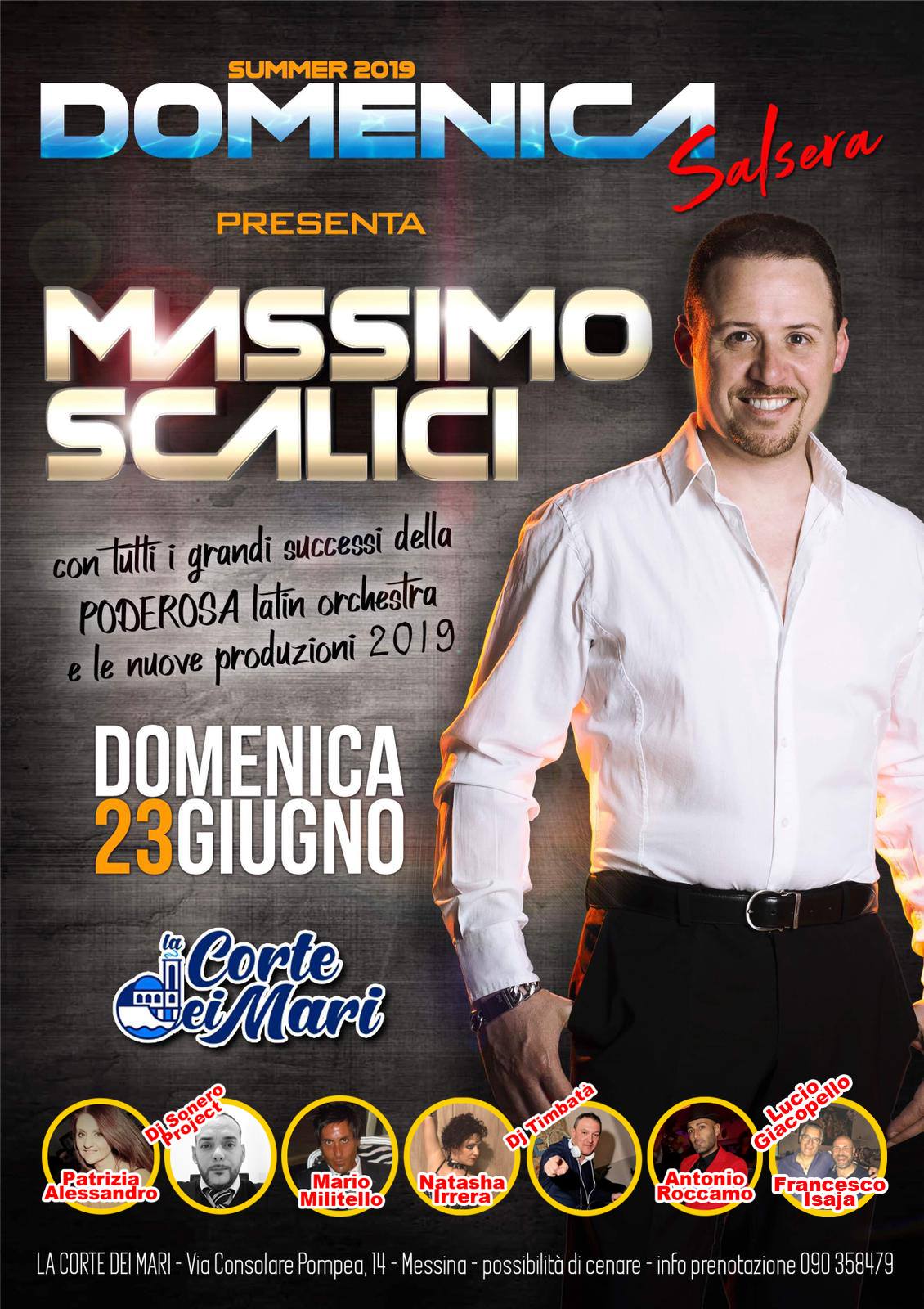 La Domenica Salsera alla Corte Dei Mari 2019