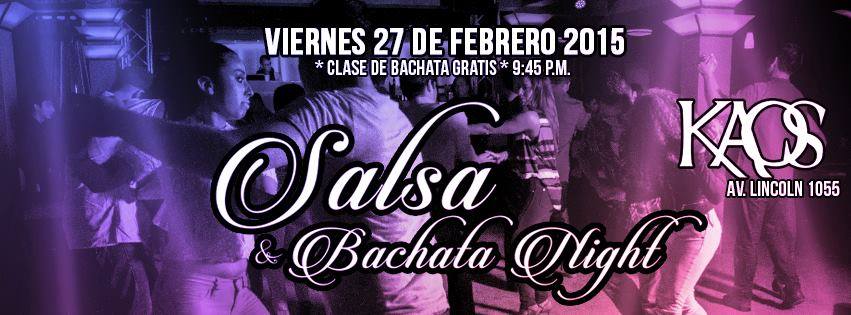 BACHATA & SALSA NIGHT KAOS