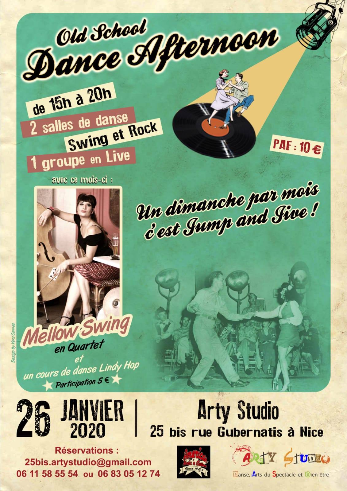 Old School Dance Afternoon Rock-Swing Party!