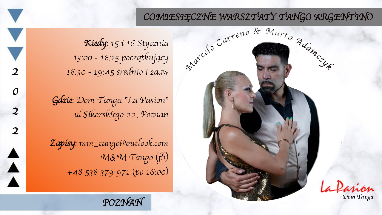 Regularne Warsztaty z Tango Argentino z Marcelo i Marta