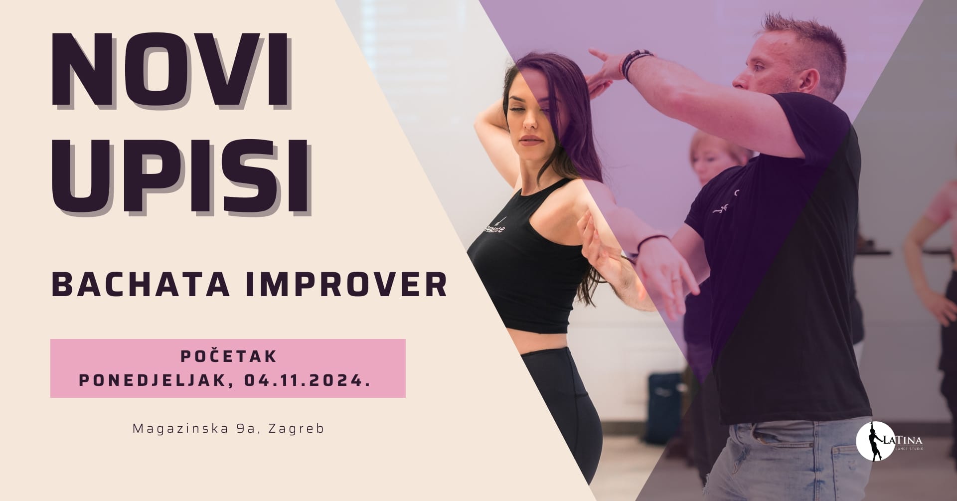 Bachata Improver Grupa - Upis Otvoren