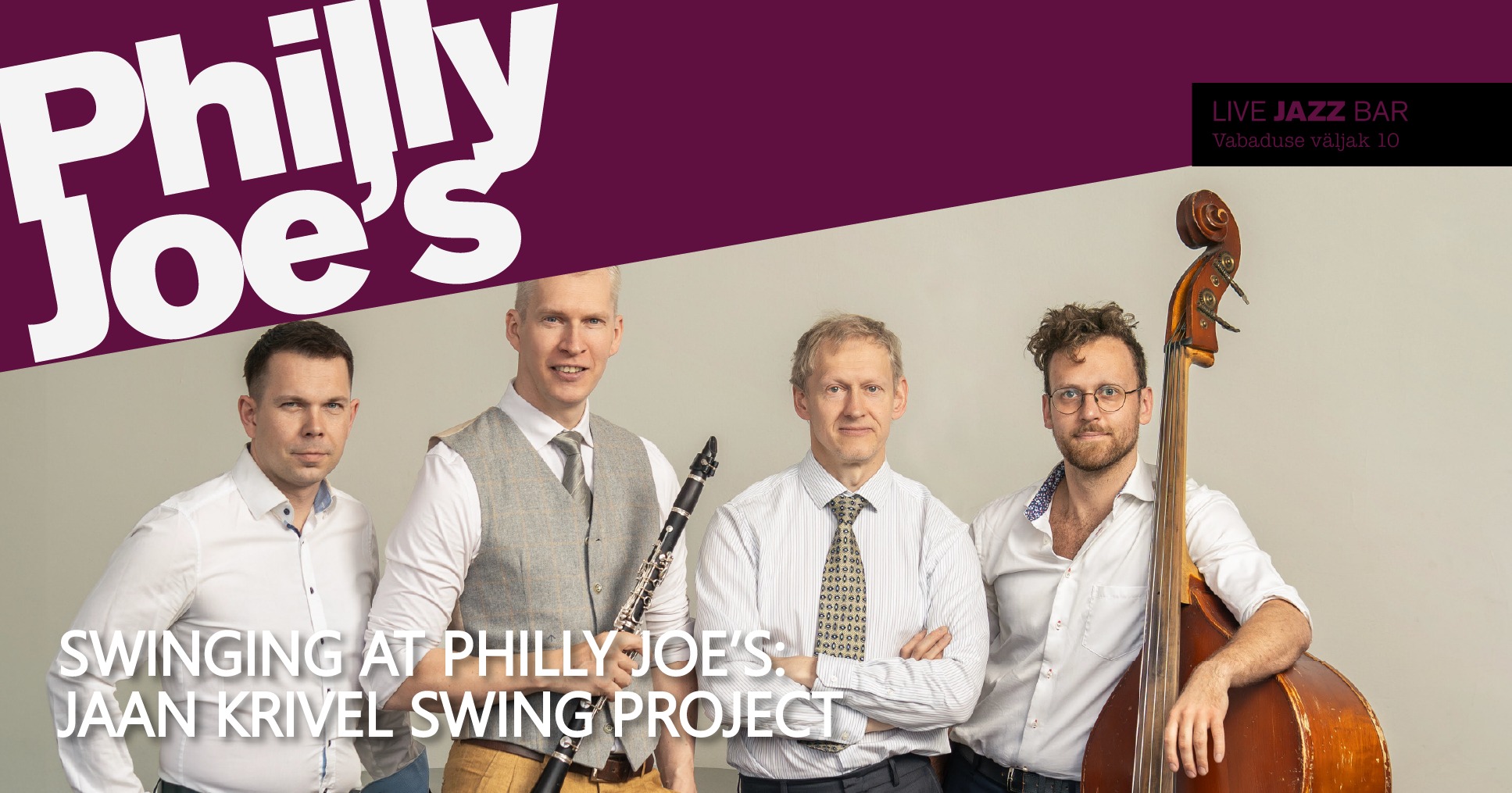 Swinging at Philly Joe’s: Jaan Krivel Swing Project