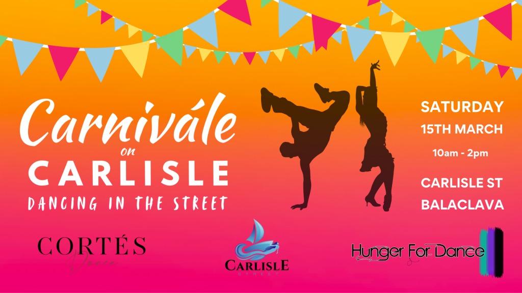 Carnivale on Carlisle - dancing in the street