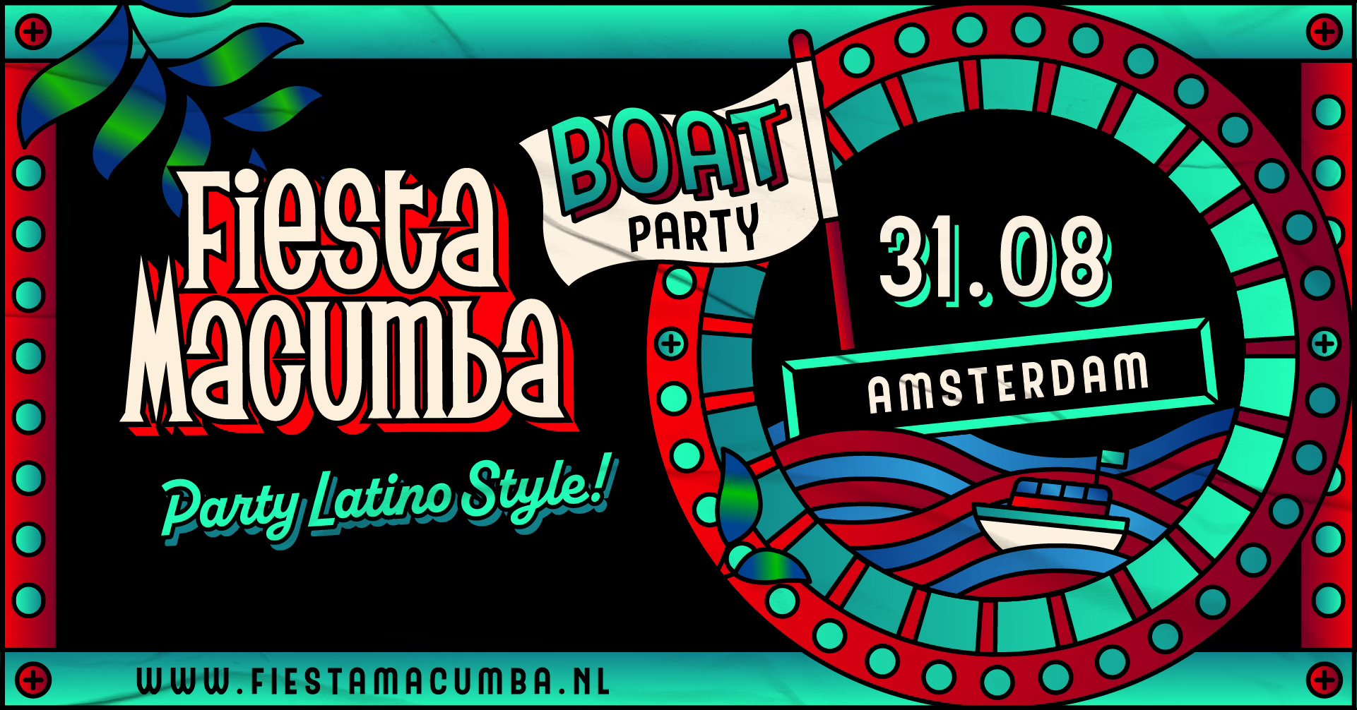 Fiesta Macumba โ๏ธ Boat Party Amsterdam