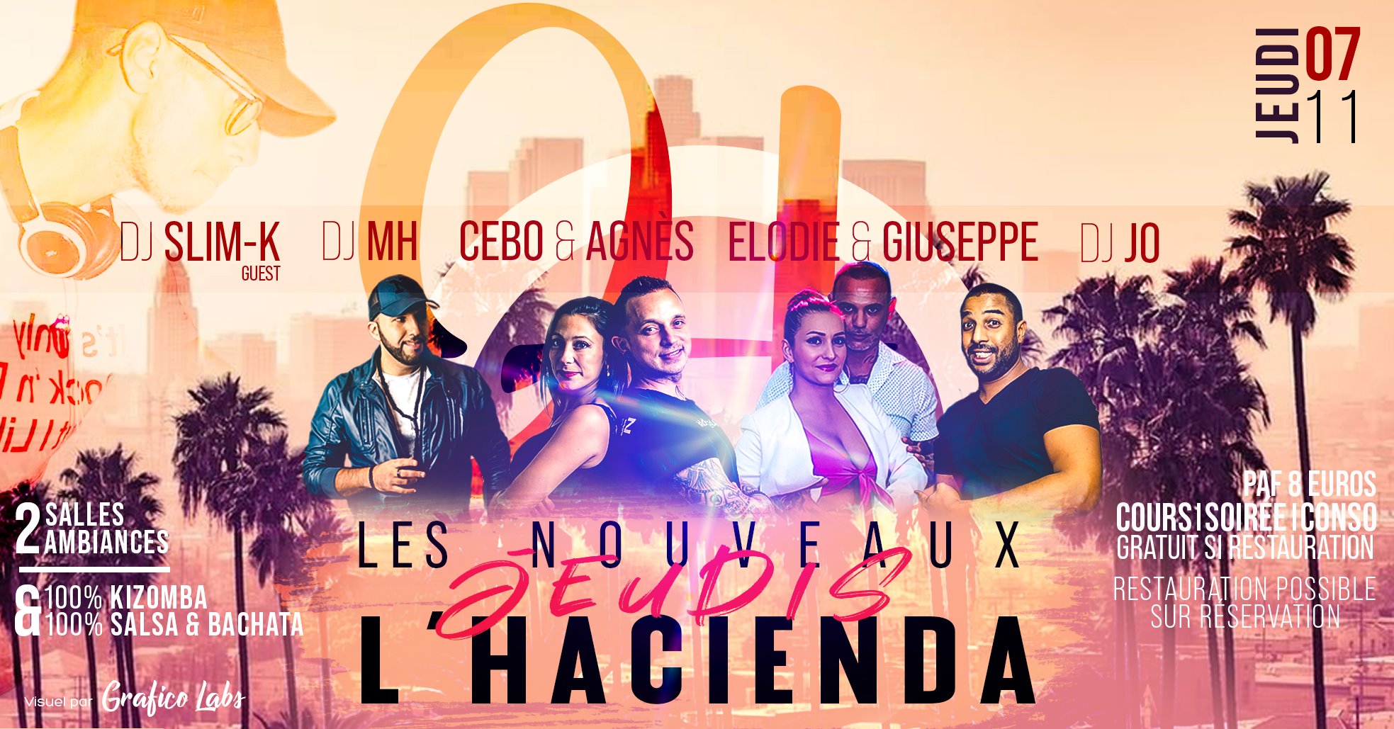 Les Nouveaux Jeudis de L'hacienda 7 Novembre