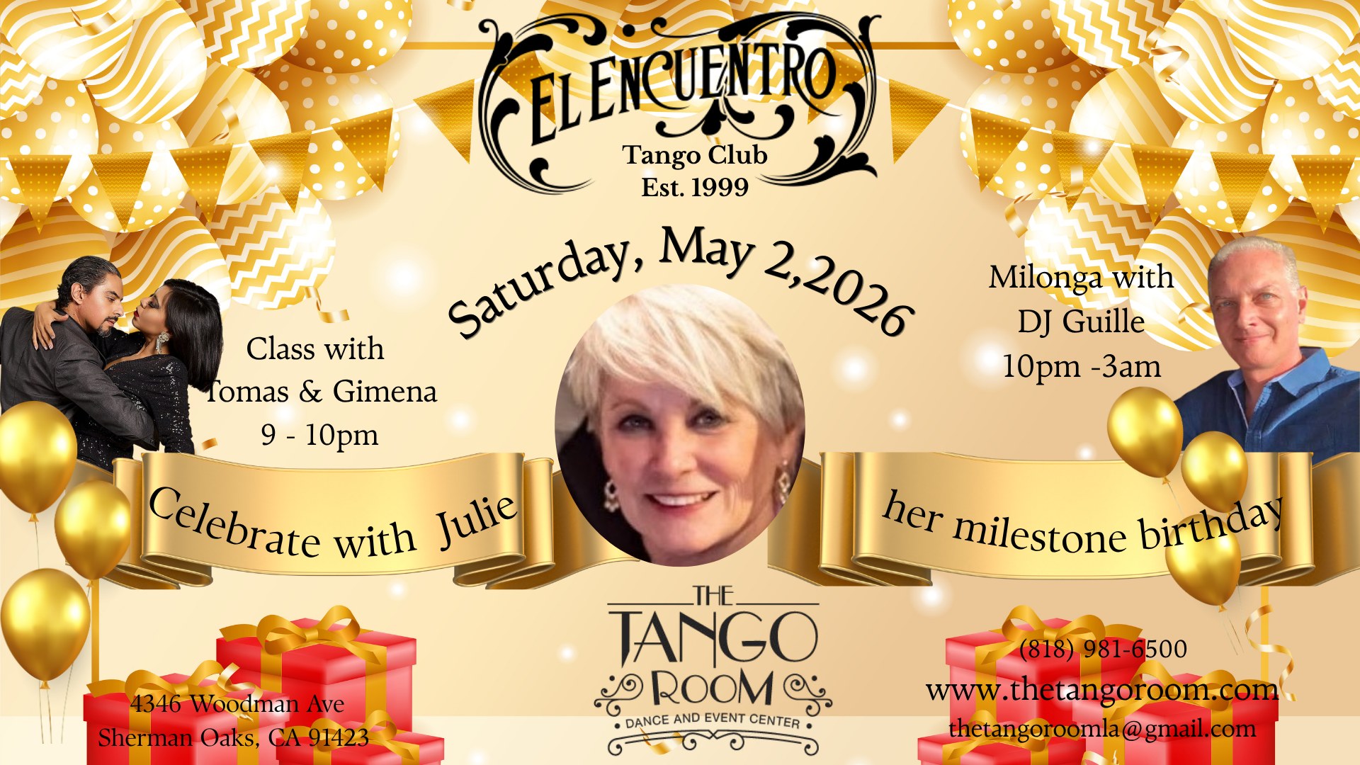 JULIE IS HOW OLD???? EL ENCUENTRO CELEBRATES LA JEFA!