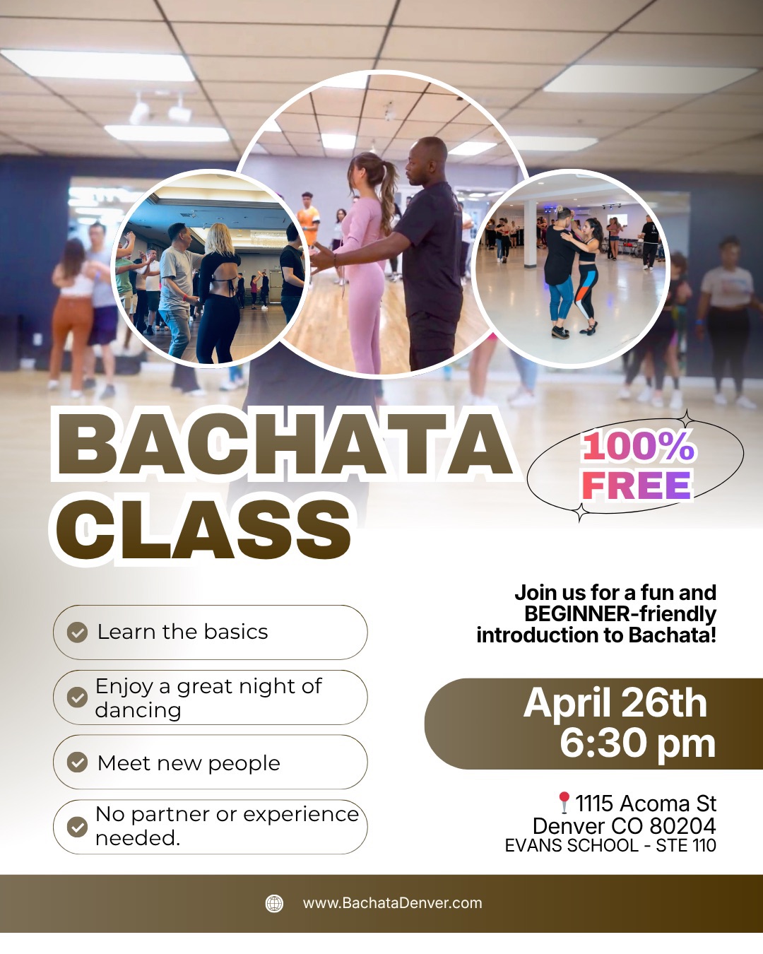 Free Bachata Class for Beginners
