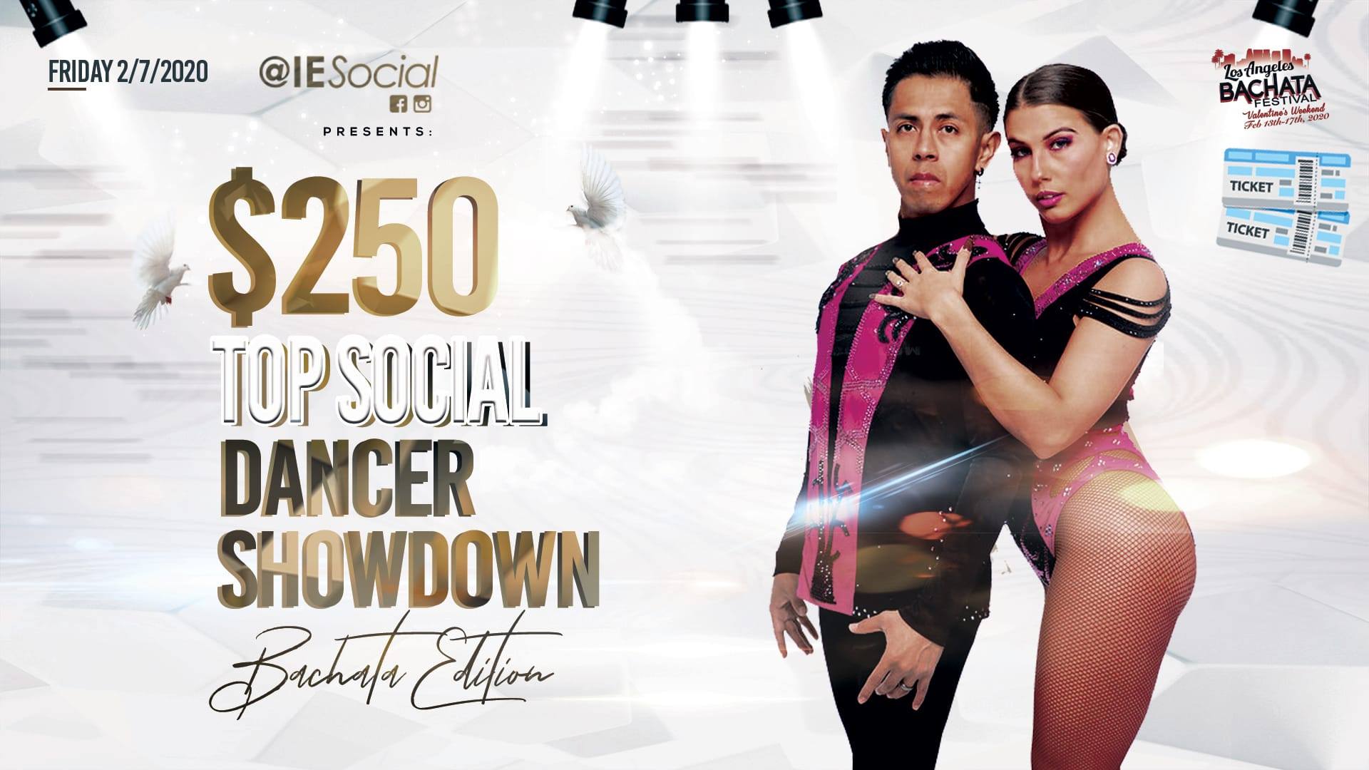 $250 "Social Dancer Showdown" @IESocial Hosted by Edwin Rivera