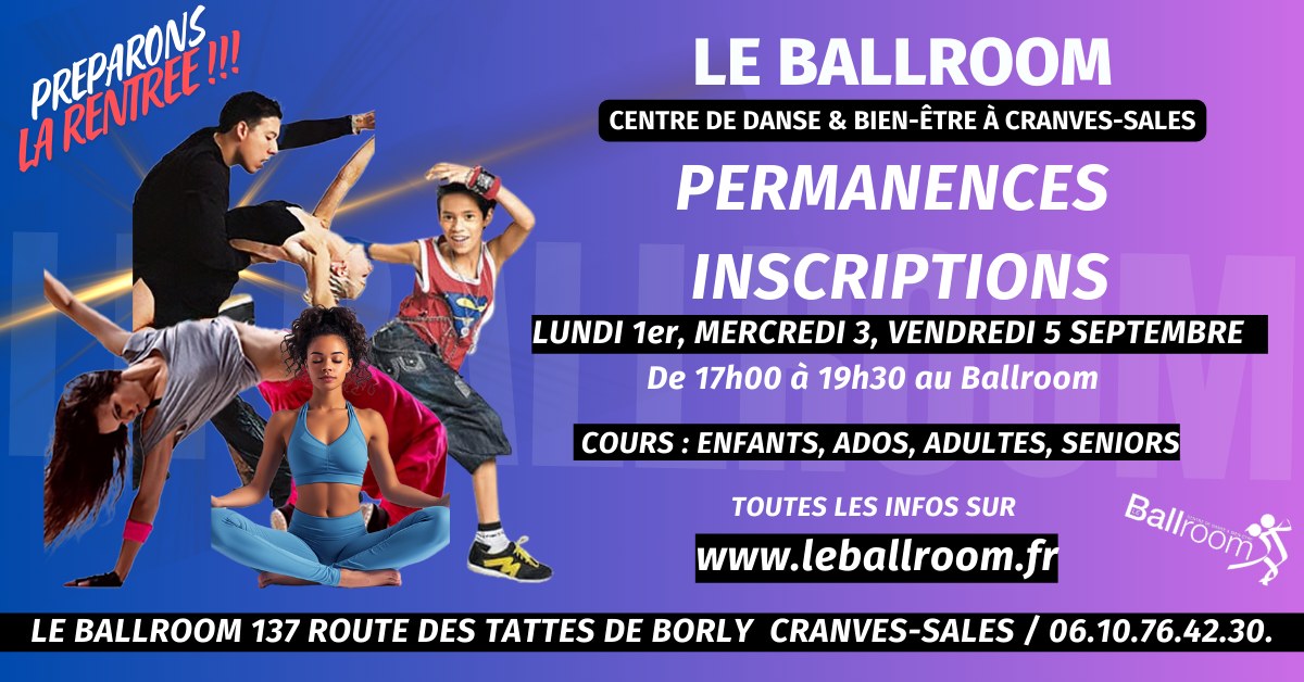 PERMANENCES INSCRIPTIONS