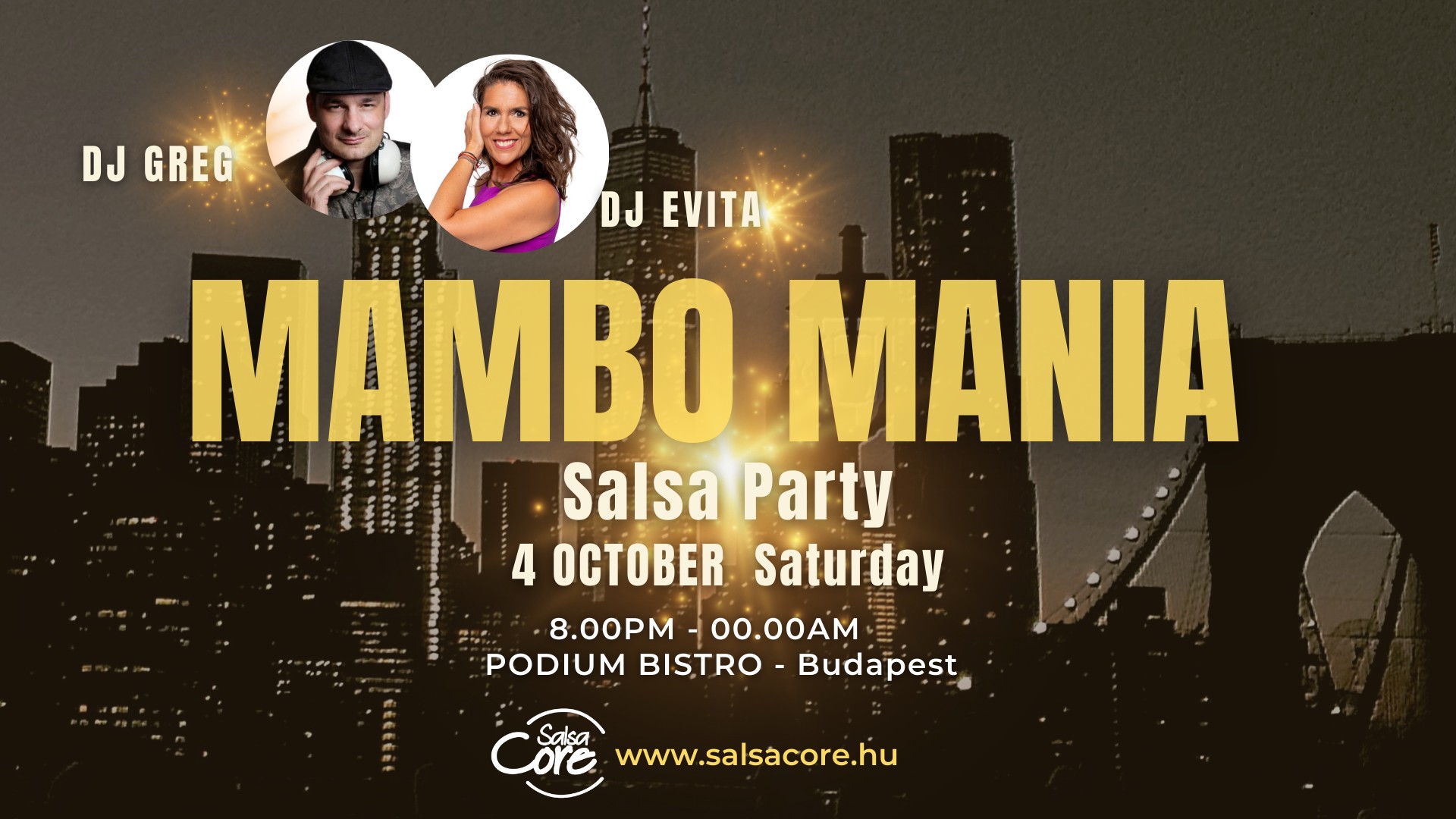 MAMBO MANIA SALSA PARTY