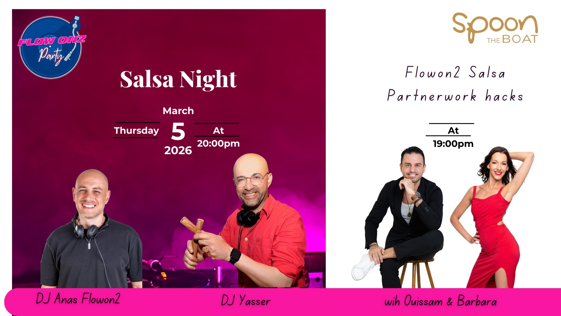 FLOWon2 Thursday Salsa