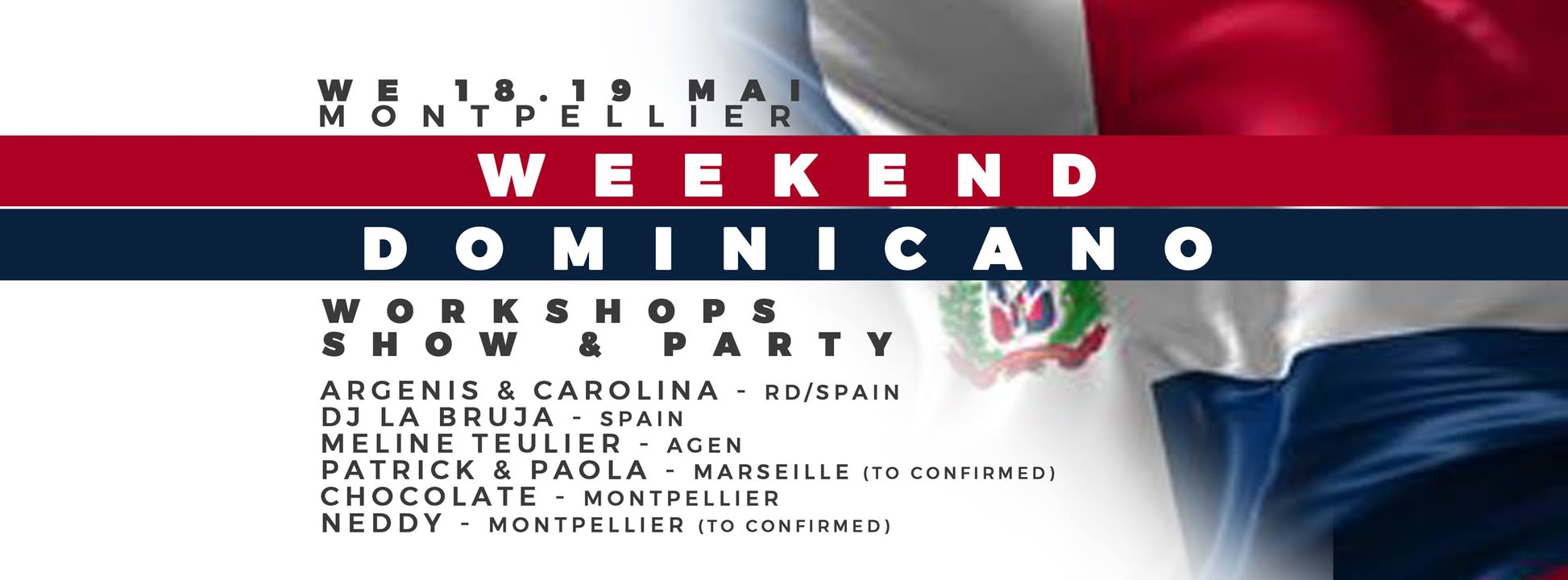We18.19mai - Weekend Dominicano : Bachata autentica