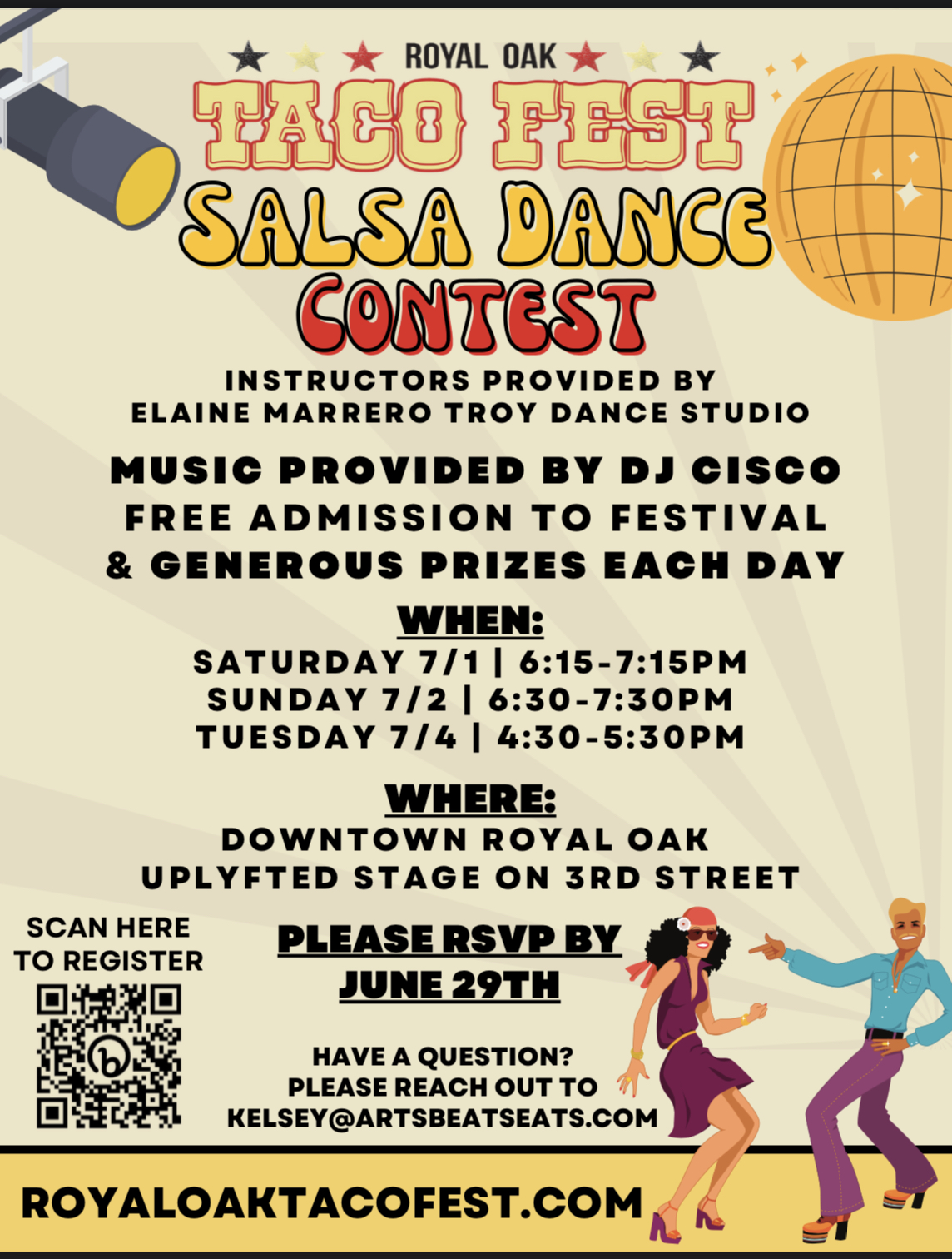Taco Fest Salsa Dance Contest