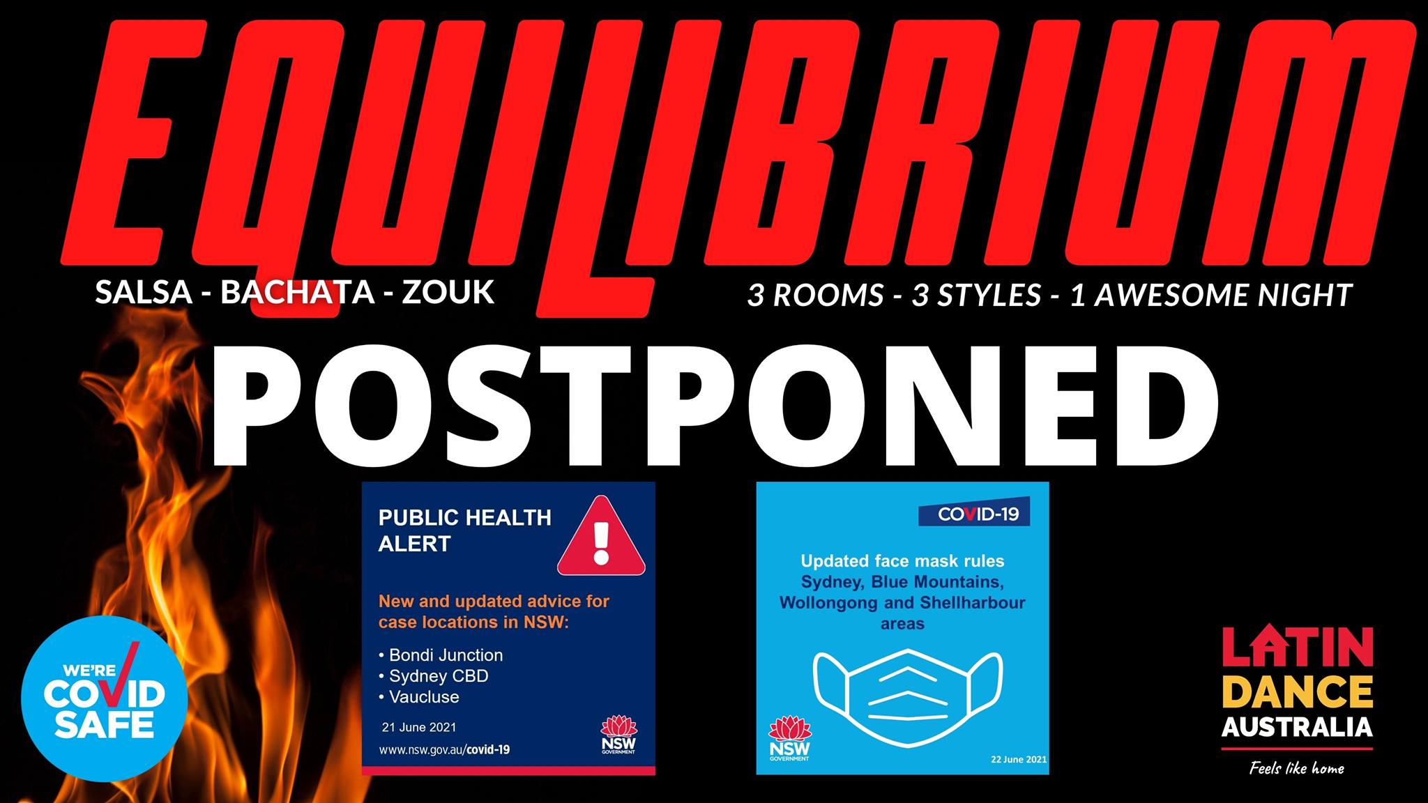 EQUILIBRIUM - POSTPONED!