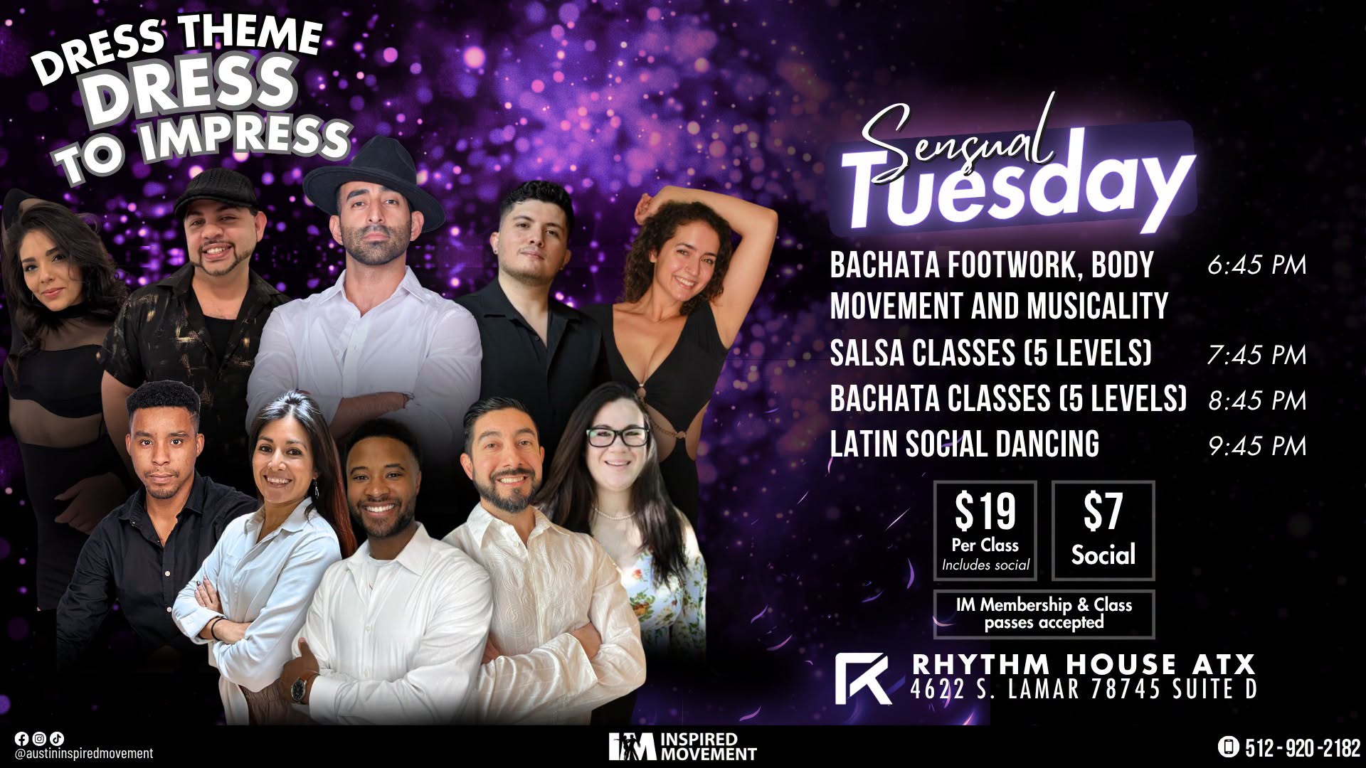 ✨Sensual Tuesday✨Bachata and Salsa Classes