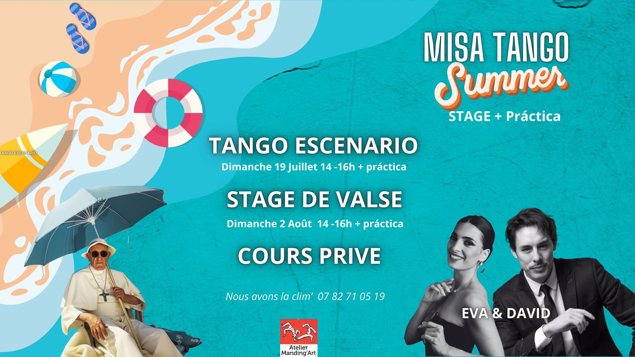 MISA TANGO SUMMER with David A. Palo Stage + practica