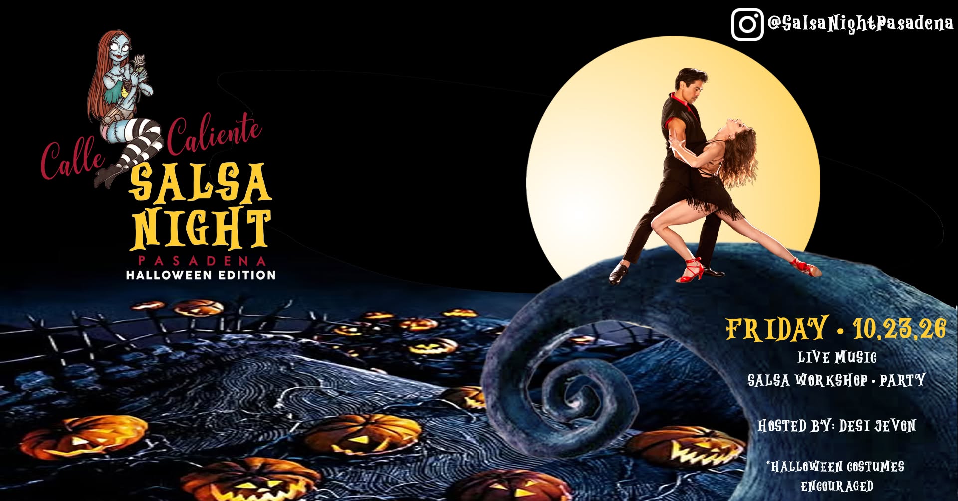 SALSA NIGHT PASADENA: Halloween Edition