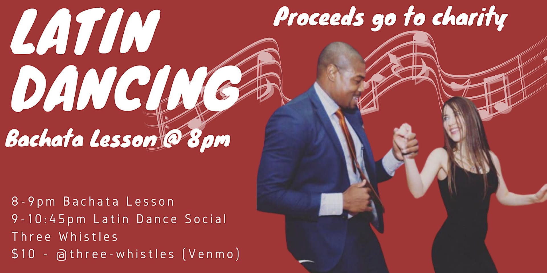 Latin Dancing (Lessons + Social!)