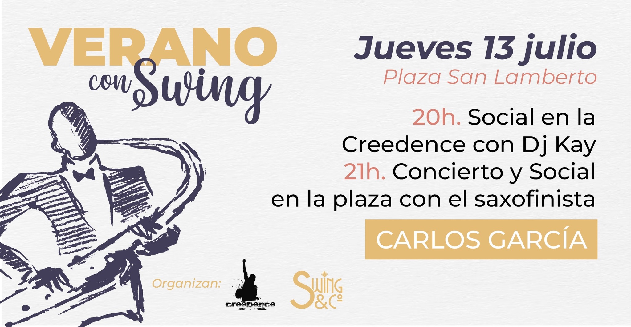 VERANO CON SWING en Plaza del Rock