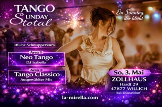 Tango Sunday total on 2 Areas im Zollhaus bei Düsseldorf