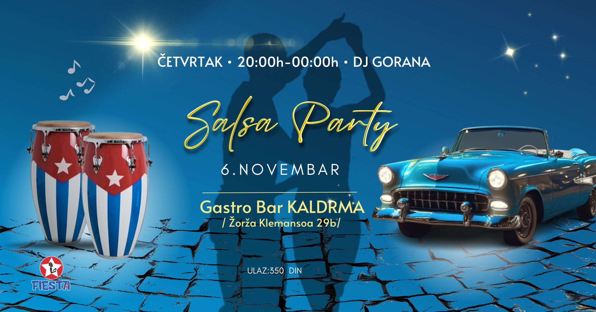 Salsa Party četvrtak Gastro bar KALDRMA