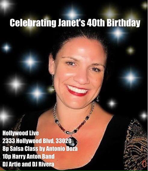 Janet's 40th Birthday