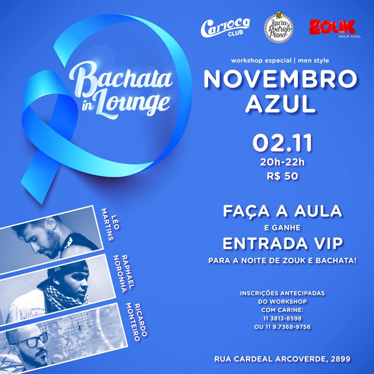 Lista Encerrada Noite de Bachata e Zouk - Carioca Club