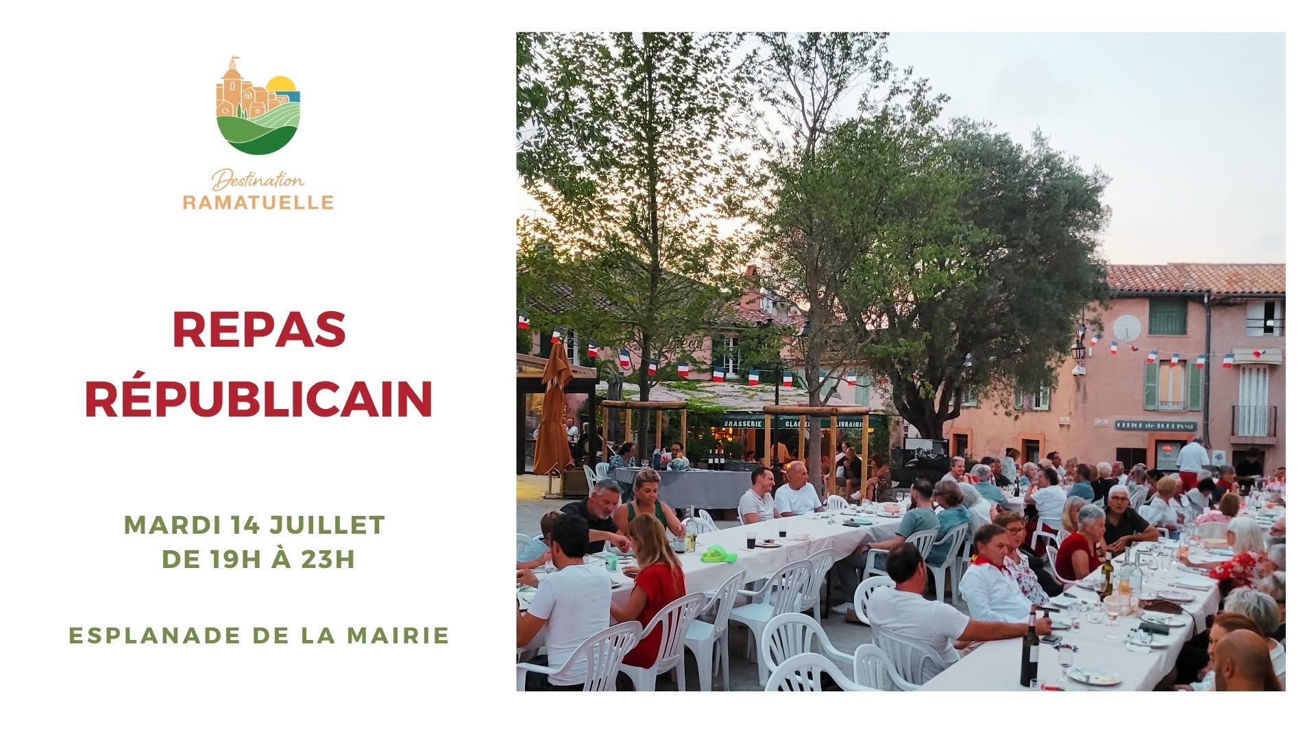 Repas républicain du 14 juillet