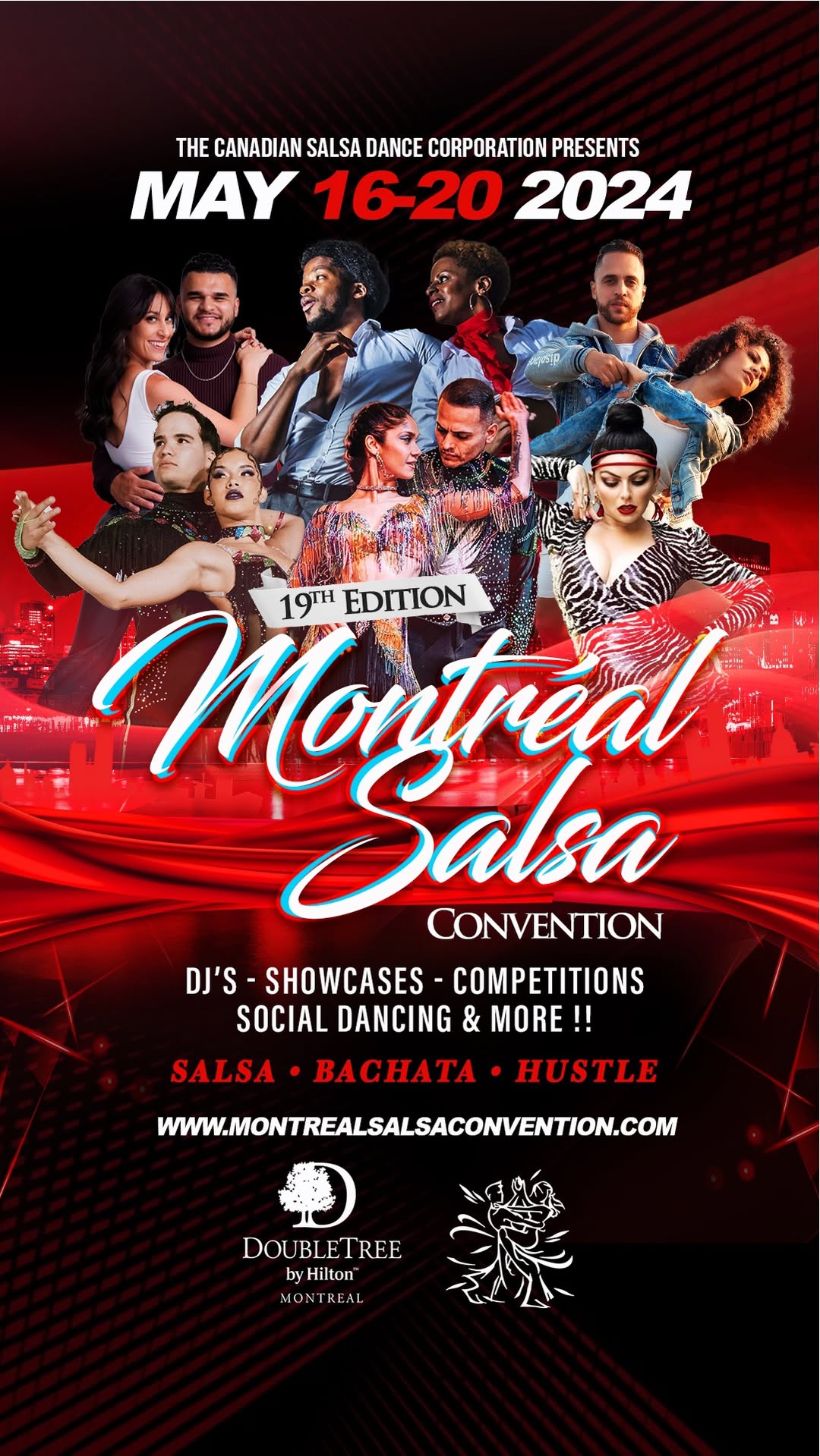 Montreal Salsa Convention 2024 19th edition - Convention de Salsa de Montréal 2024 19ieme edition